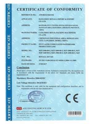  Corrugated Production line