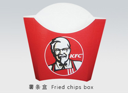 Fried chips box
