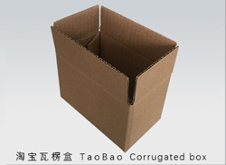 淘宝瓦楞盒 TaoBao Corrugated box