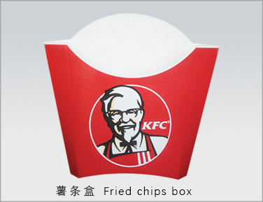 薯条盒 Fried chips box